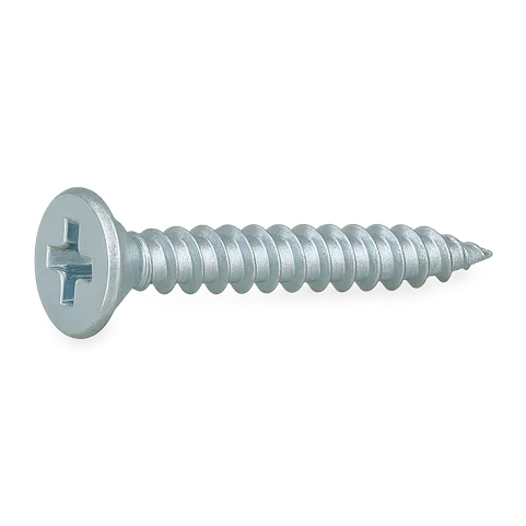 Саморез универсальный белый цинк 3,5х40 мм