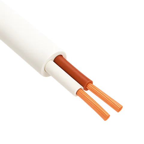 Шнур ШВВП 2х0,5 белый